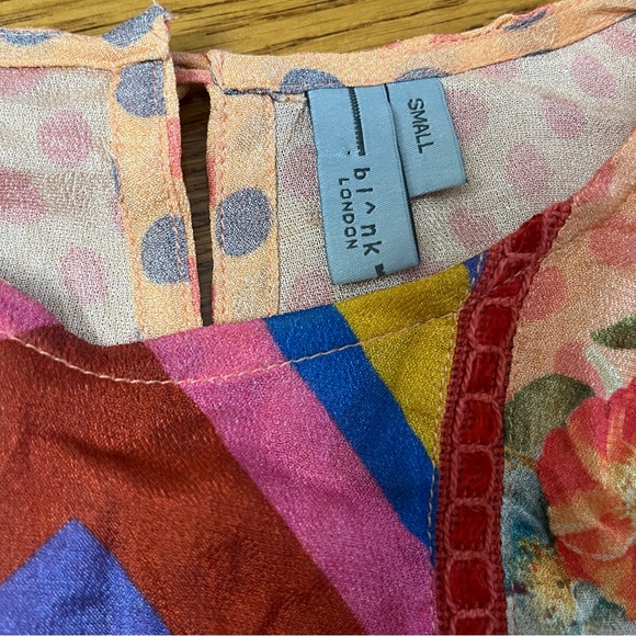 Anthropologie Bl^nk London Miranda Peasant Blouse - Picture 5 of 12